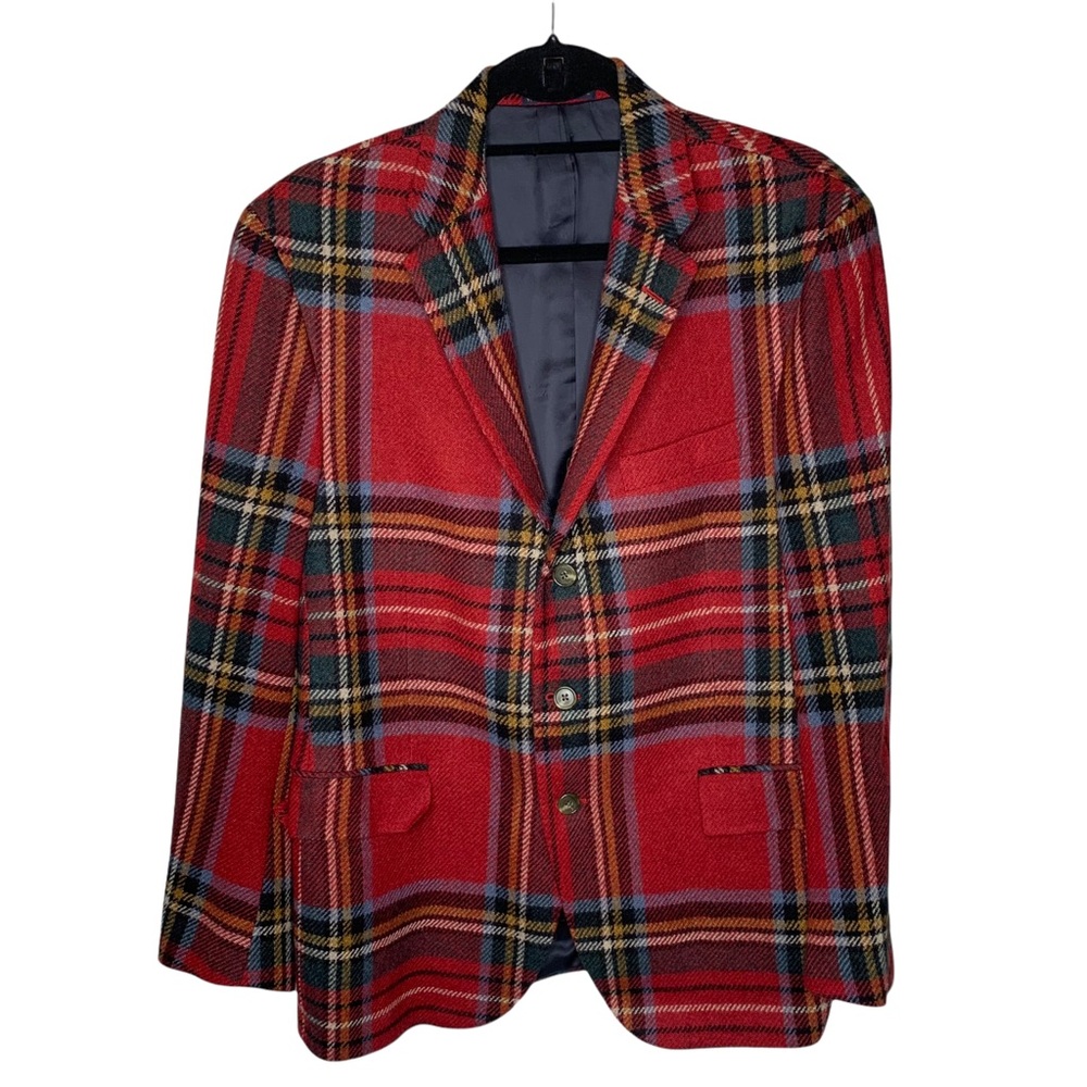 POLO RALPH LAUREN Men’s Plaid Jacket-Size M